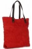 Bőr táska shopper bag Vittoria Gotti piros V8267